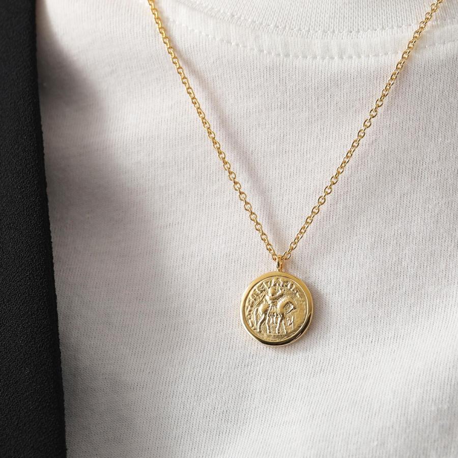 TOM WOOD TOMWOOD トムウッド ネックレス Coin Pendant Short TOM WOOD TOMWOOD トムウッド ネックレス Coin Pendant Short