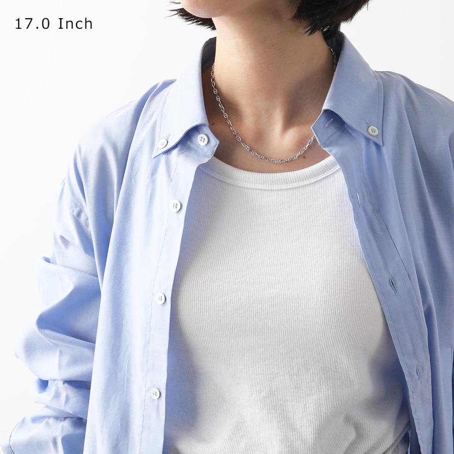 TOMWOOD トムウッド ネックレス Cable Chain 17inch ケーブル N10030NA01S925 100089 レディース メンズ チェーン Silver925 アクセサリー シルバーの画像