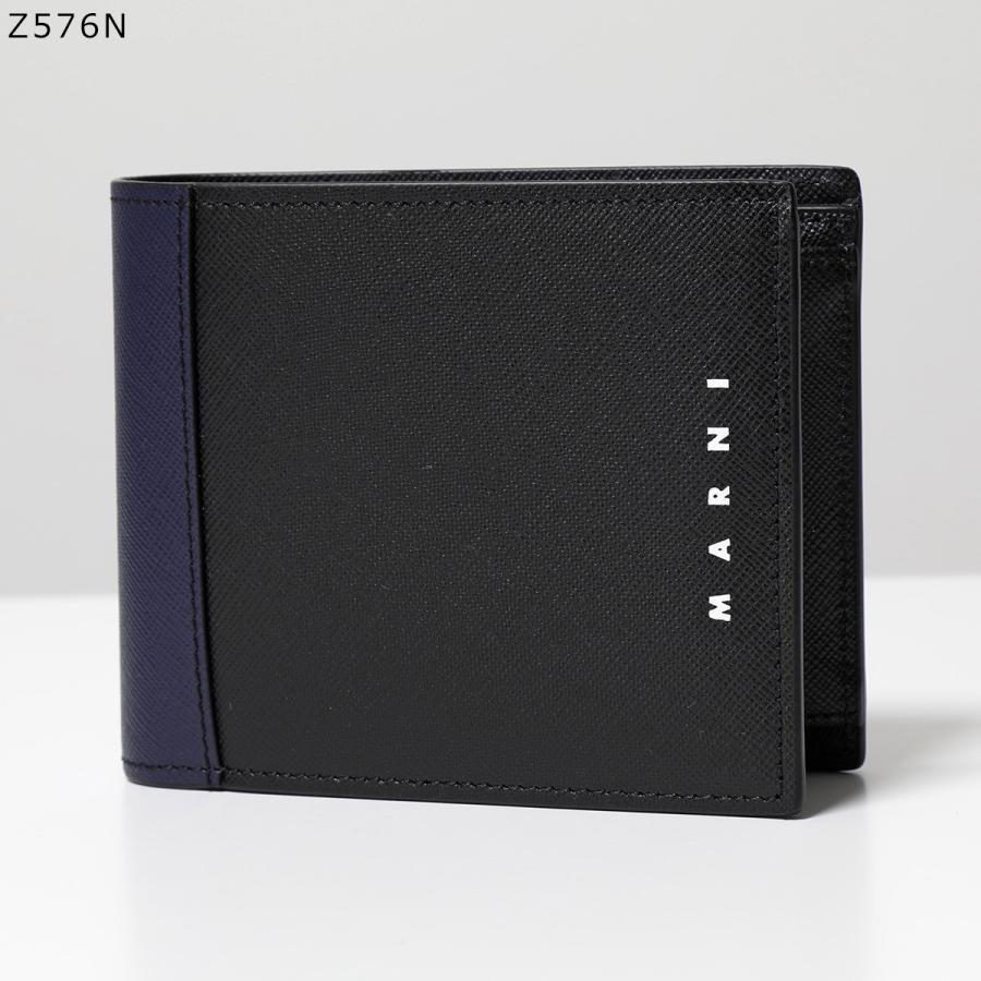 MARNI（マルニ） 二つ折り財布 PFMI0003L0 LV520 メンズ バイカラー