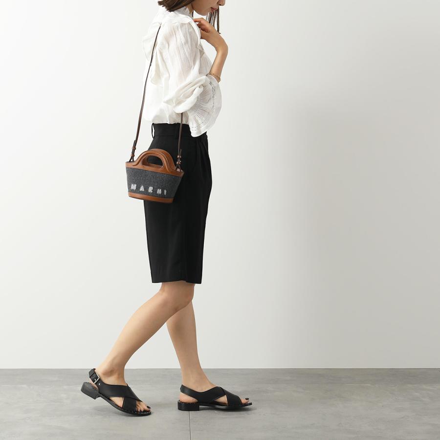 【極美品】MARNI マルニ　トロピカリア　バケツ型ショルダーバッグ　フェルト MARNI（マルニ） ショルダーバッグ TROPICALIA トロピカリア