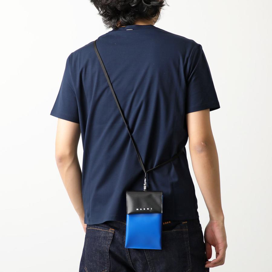 MARNI ショルダーバッグ メンズ バッグ スマホショルダー ネックポーチ マルニ スマートフォンケース/ショルダーバッグ/ポシェット バッグ