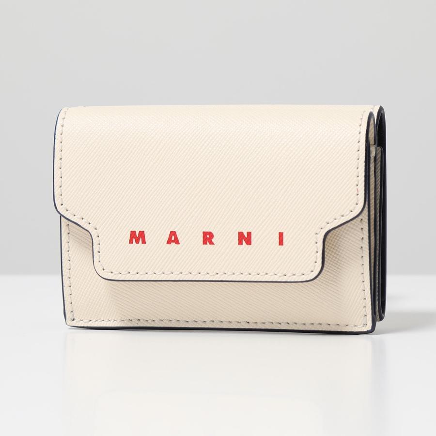 MARNI（マルニ） 三つ折り財布 PFMOW02U26 LV520 レディース レザー