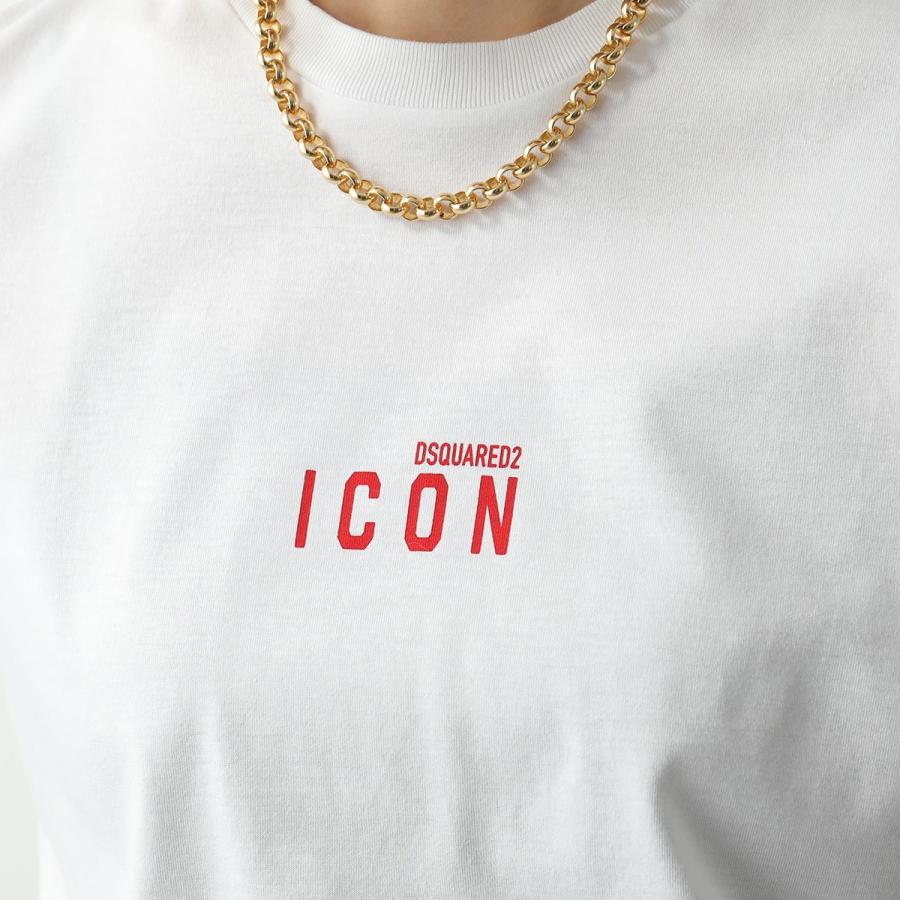 DSQUARED2 ディースクエアード 半袖 Tシャツ Icon Mini Logo T-Shirt 