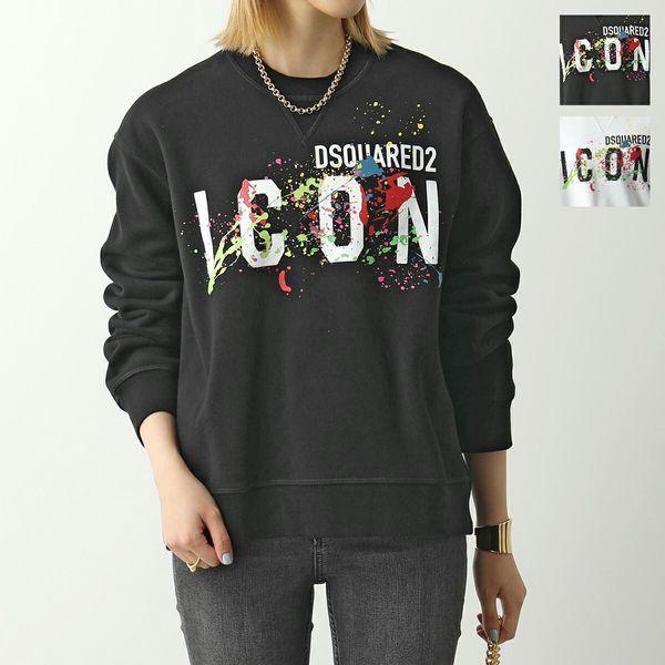 DSQUARED2 ディースクエアード トレーナー ICON SPLATTER COOL