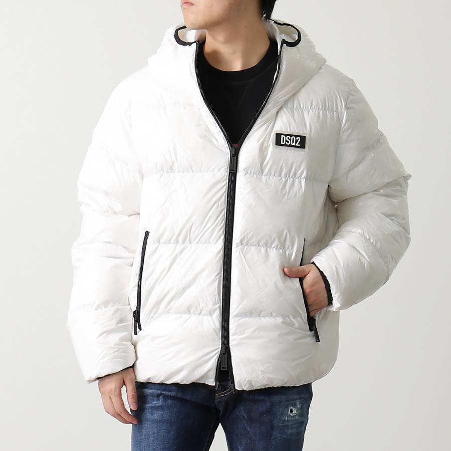 DSQUARED2 ディースクエアード ダウンジャケット Hooded Puffer S74AM1447 S54056 メンズ ロゴ ナイロン フーディー カラー2色｜s-musee｜07