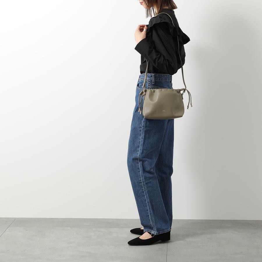 APC A.P.C. アーペーセー ショルダーバッグ sac ninon mini ニノン ミニ PUAAT F61582 レディース クロスボディ リサイクルフェイクレザー 鞄 カラー7色の画像