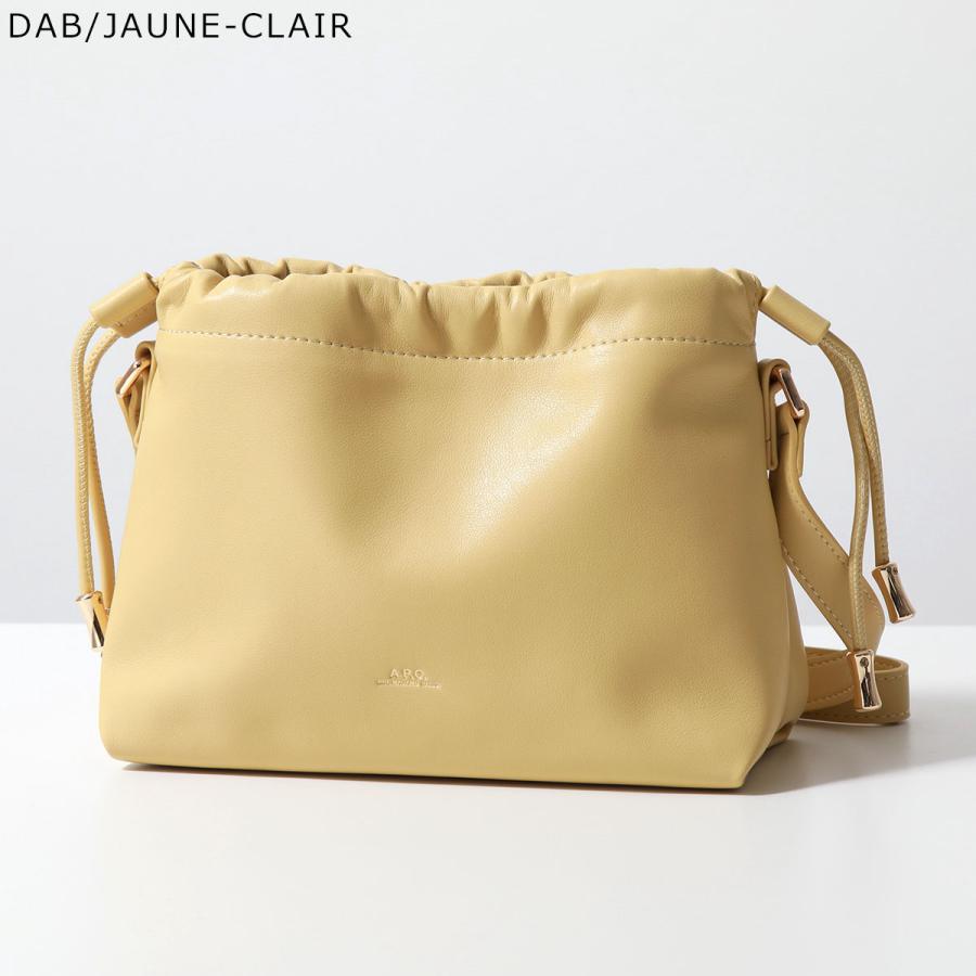 APC A.P.C. アーペーセー ショルダーバッグ sac ninon mini ニノン ミニ PUAAT F61582 レディース クロスボディ リサイクルフェイクレザー 鞄 カラー7色の画像