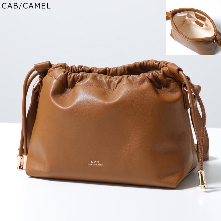 APC A.P.C. アーペーセー ショルダーバッグ sac ninon mini ニノン ミニ PUAAT F61582 レディース クロスボディ リサイクルフェイクレザー 鞄 カラー7色の画像