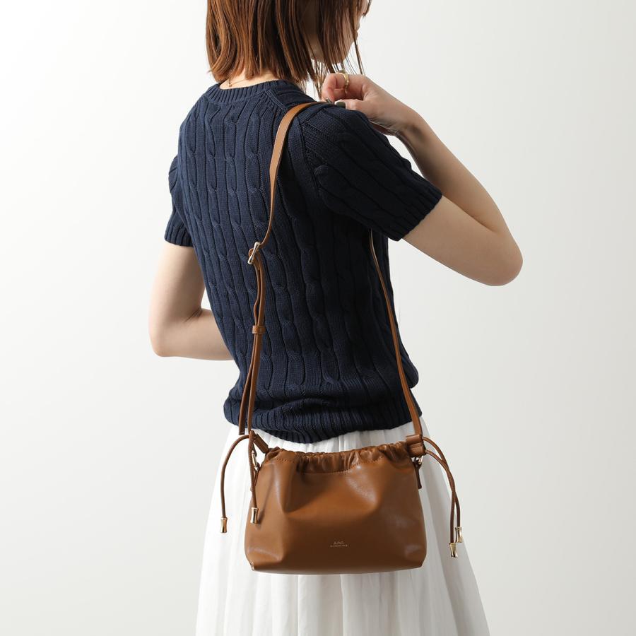 APC A.P.C. アーペーセー ショルダーバッグ sac ninon mini ニノン ミニ PUAAT F61582 レディース クロスボディ リサイクルフェイクレザー 鞄 カラー7色の画像
