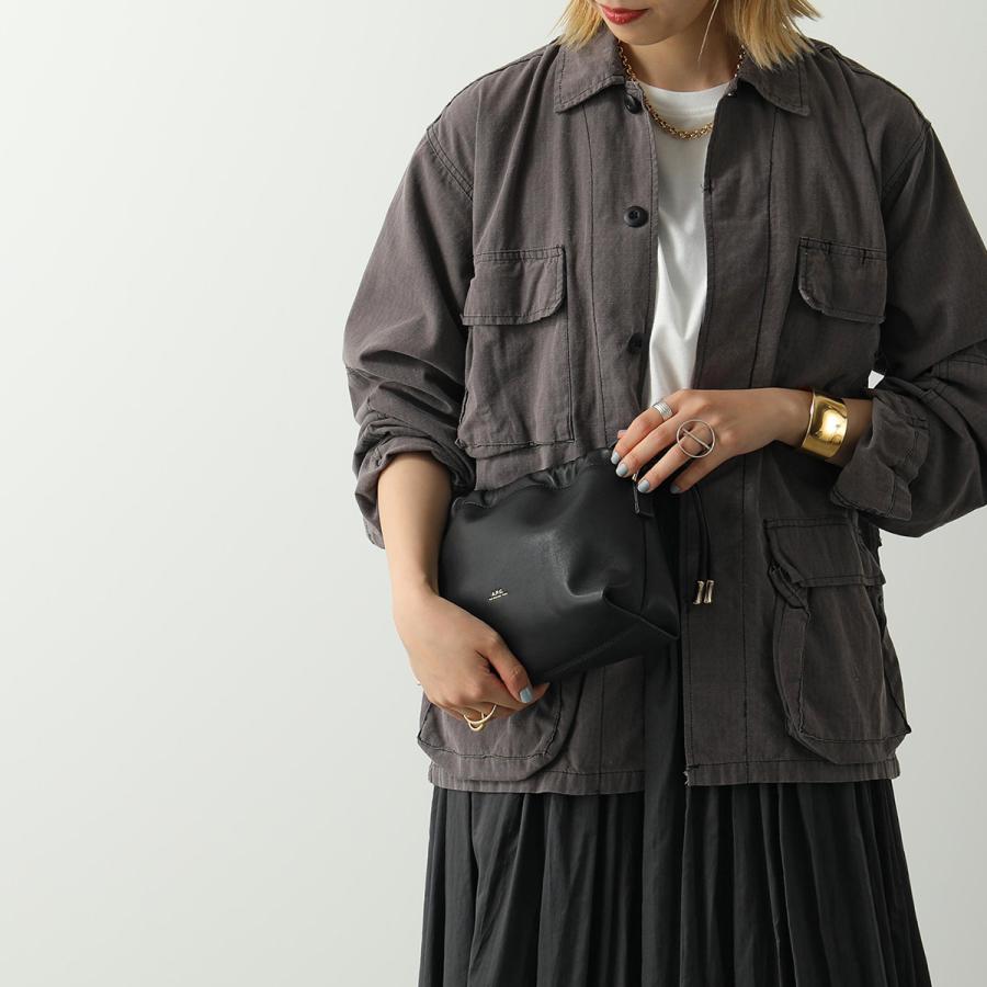 APC A.P.C. アーペーセー ショルダーバッグ sac ninon mini ニノン ミニ PUAAT F61582 レディース クロスボディ リサイクルフェイクレザー 鞄 カラー7色の画像