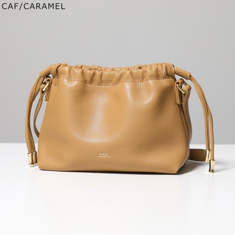 APC A.P.C. アーペーセー ショルダーバッグ sac ninon mini ニノン ミニ PUAAT F61582 レディース クロスボディ リサイクルフェイクレザー 鞄 カラー7色の画像