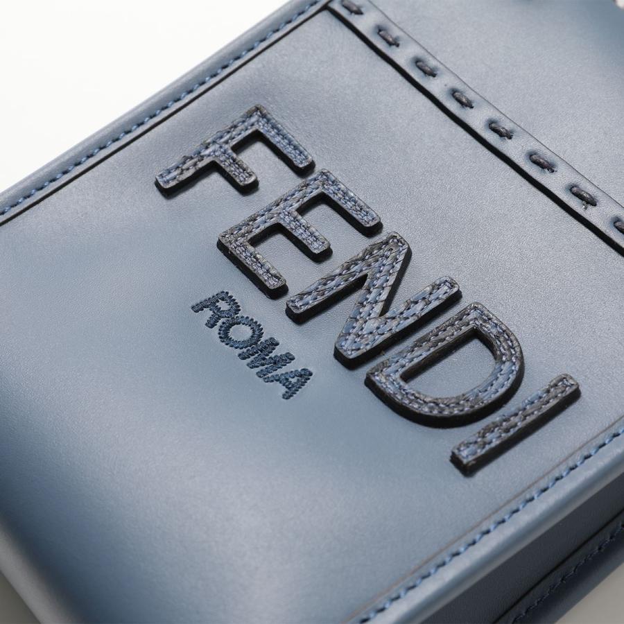 FENDI フェンディ ショルダーバッグ MINI SUNSHINE SHOPPER サンシャイン ショッパー スモール 8BS051 AHN5 レディース ロゴ パイソン 鞄 カラー2色｜s-musee｜12