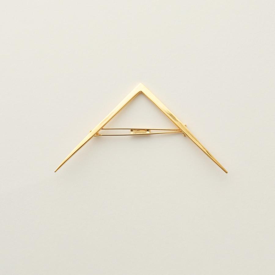 LELET NY レレットニューヨーク バレッタ Glossy Vee Barrette LEL16