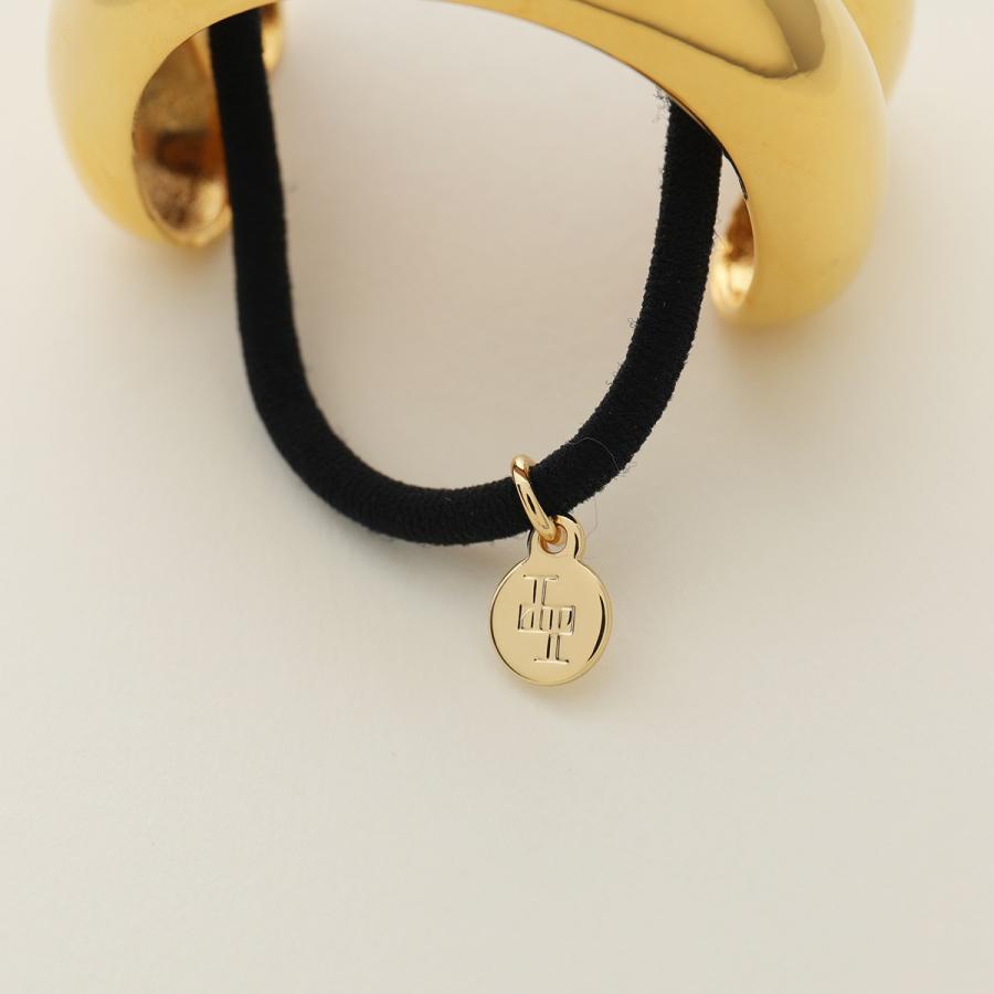 LELET NY レレットニューヨーク ヘアゴム Glossy Double Arch Pony