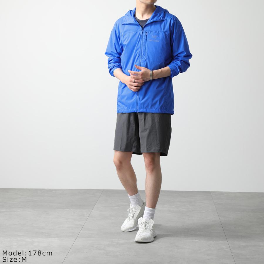 ARCTERYX アークテリクス ジャケット Squamish Hoody スコーミッシュ 25172 メンズ フーディ 軽量 ナイロン ウィンドシェル Fluidity｜s-musee｜02