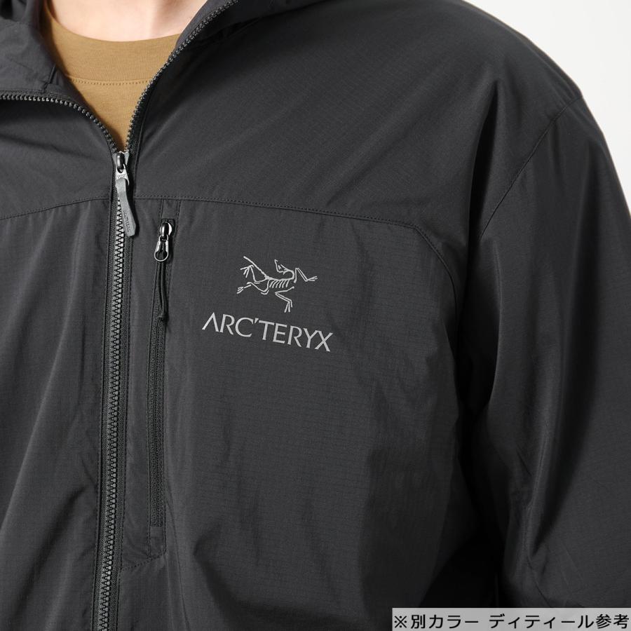 ARCTERYX アークテリクス ジャケット Squamish Hoody スコーミッシュ 25172 メンズ フーディ 軽量 ナイロン ウィンドシェル Fluidity｜s-musee｜04