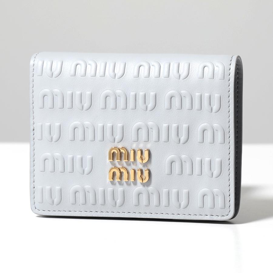 miu miu（ミュウミュウ） 二つ折り財布 5MV204 2F5X レディース
