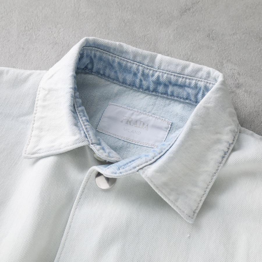 PRADA プラダ デニムシャツ GEC066 10ID メンズ 長袖 PRADA プラダ デニムシャツ GEC066 10ID メンズ 長袖