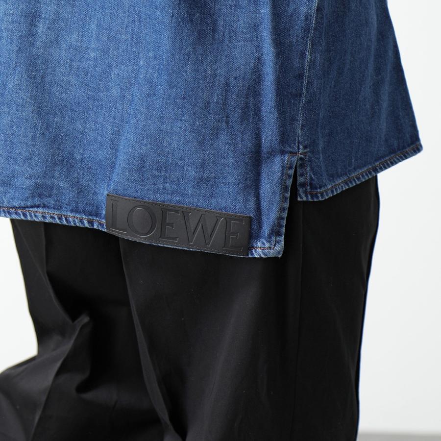 LOEWE ロエベ デニムシャツ H526Y05X17 メンズ スラント LOEWE ロエベ デニムシャツ H526Y05X17 メンズ スラント