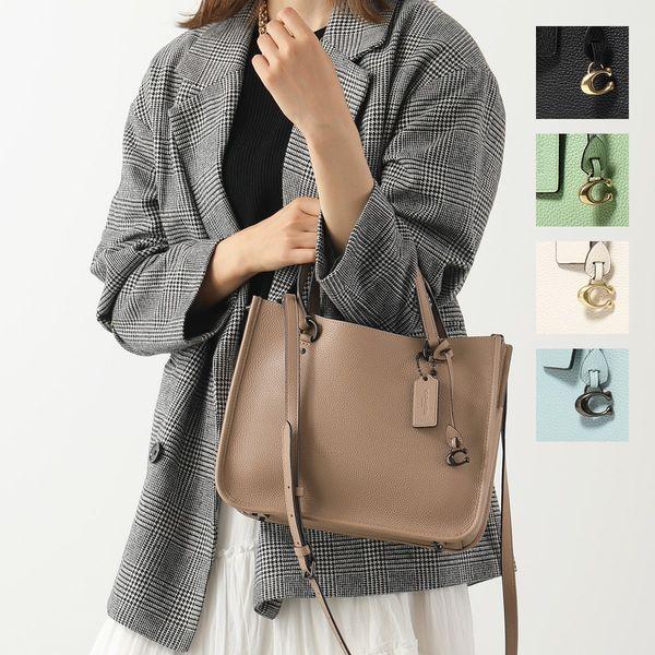 COACHタイラーキャリーオールショルダーバッグレザーBLUC2239C3460 COACH（コーチ） ハンドバッグ タイラー キャリーオール 28 C3460