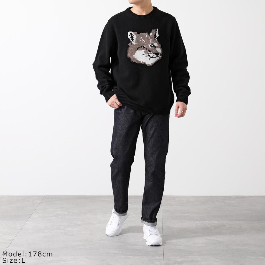MAISON KITSUNE メゾンキツネ セーター BIG FOX HEAD PULLOVER MAISON KITSUNE メゾンキツネ セーター BIG FOX HEAD PULLOVER