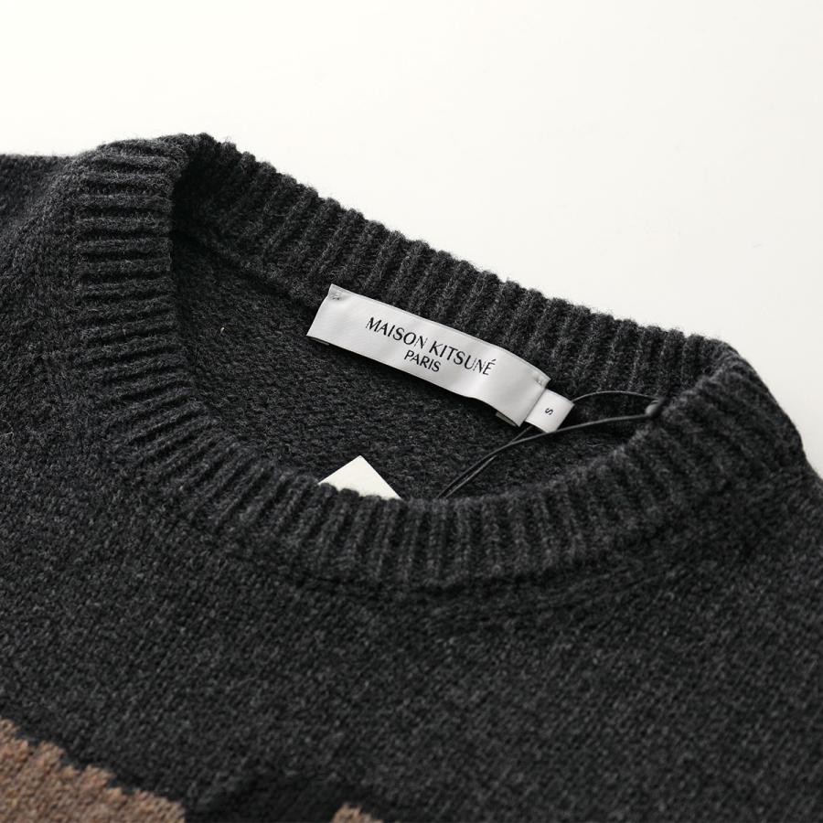 MAISON KITSUNE メゾンキツネ セーター BIG FOX HEAD PULLOVER MAISON KITSUNE メゾンキツネ セーター BIG FOX HEAD PULLOVER