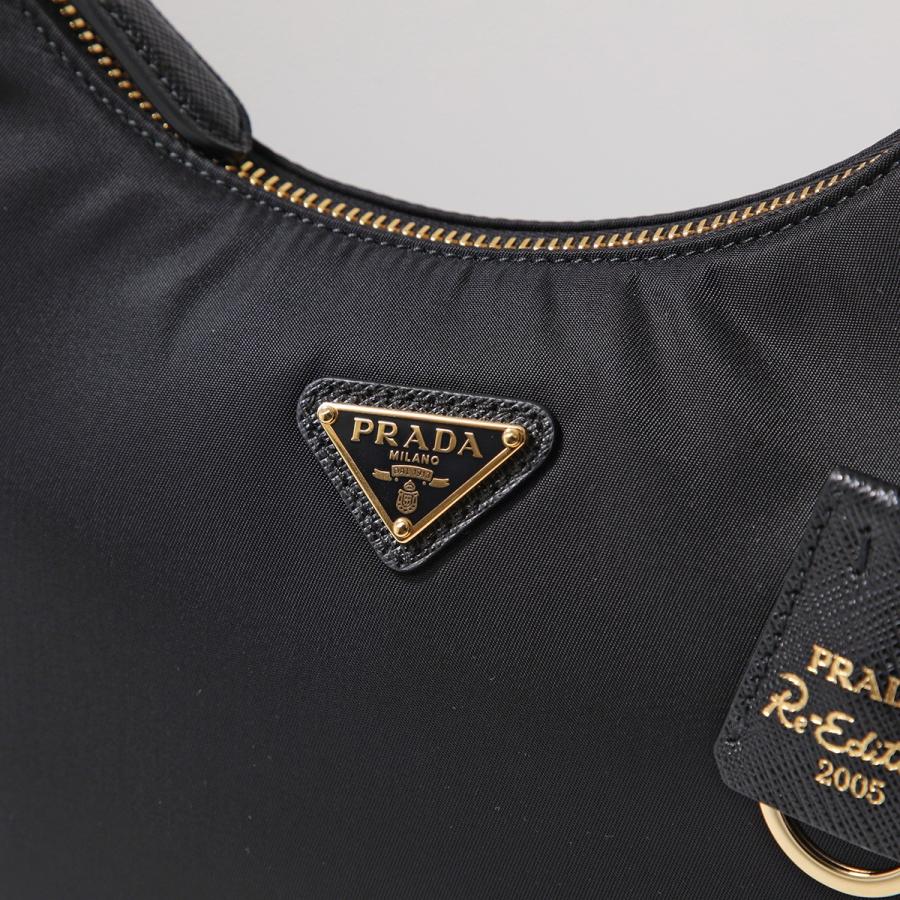 ■PRADA（プラダ）/良品 / ナイロン×レザー/ ハンドバッグ /ブラック PRADA（プラダ） ハンドバッグ Re-Edition 2005 Re-Nylon 1N204M