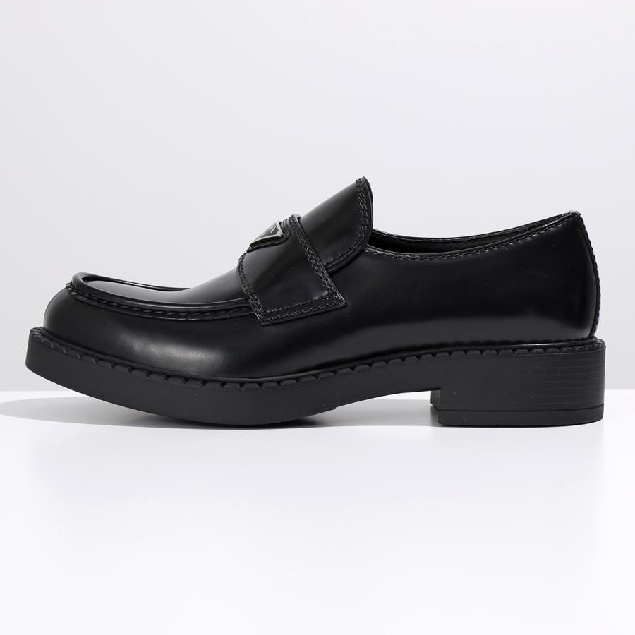 PRADA プラダ ローファー 2DE127 055 F0002 メンズ チョコレート PRADA プラダ ローファー 2DE127 055 F0002 メンズ チョコレート