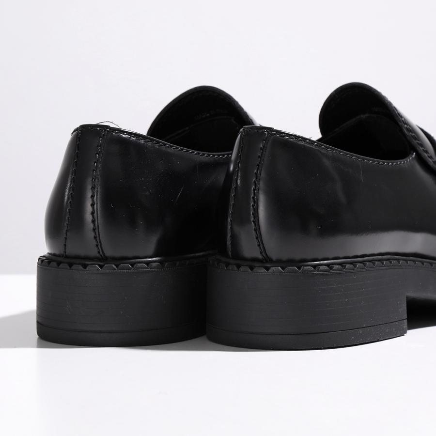 PRADA プラダ ローファー 2DE127 055 F0002 メンズ チョコレート PRADA プラダ ローファー 2DE127 055 F0002 メンズ チョコレート