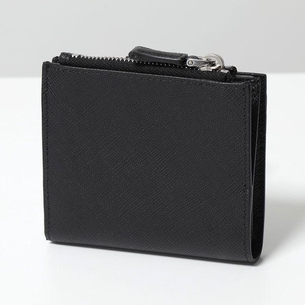 PRADA プラダ 二つ折り財布 2MC066 QHH F0002 メンズ レザー