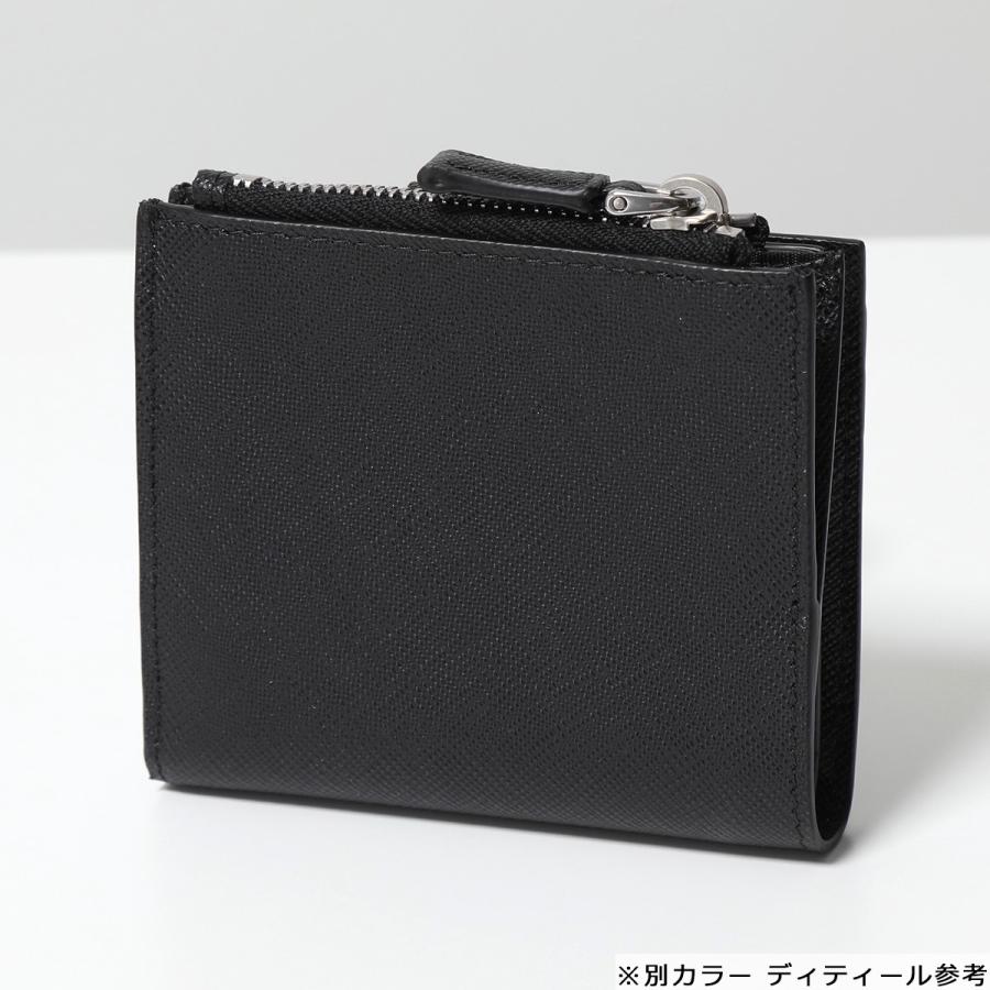 PRADA プラダ 二つ折り財布 2MC066 QHH F0216 メンズ レザー ミニ財布 