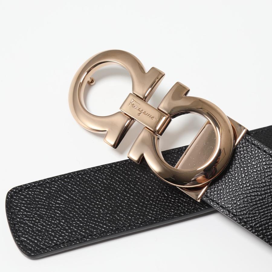 FERRAGAMO フェラガモ ベルト 67 5542 メンズ ダブルガンチーニ