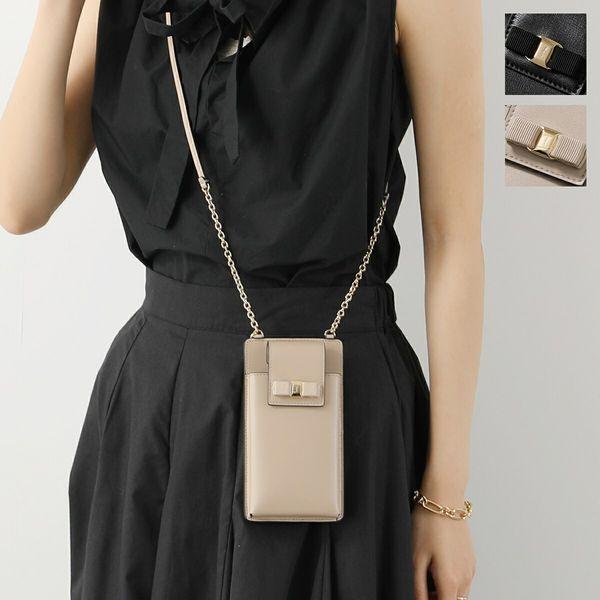 FERRAGAMO（フェラガモ） フォンケース 22 0381 レディース レザー