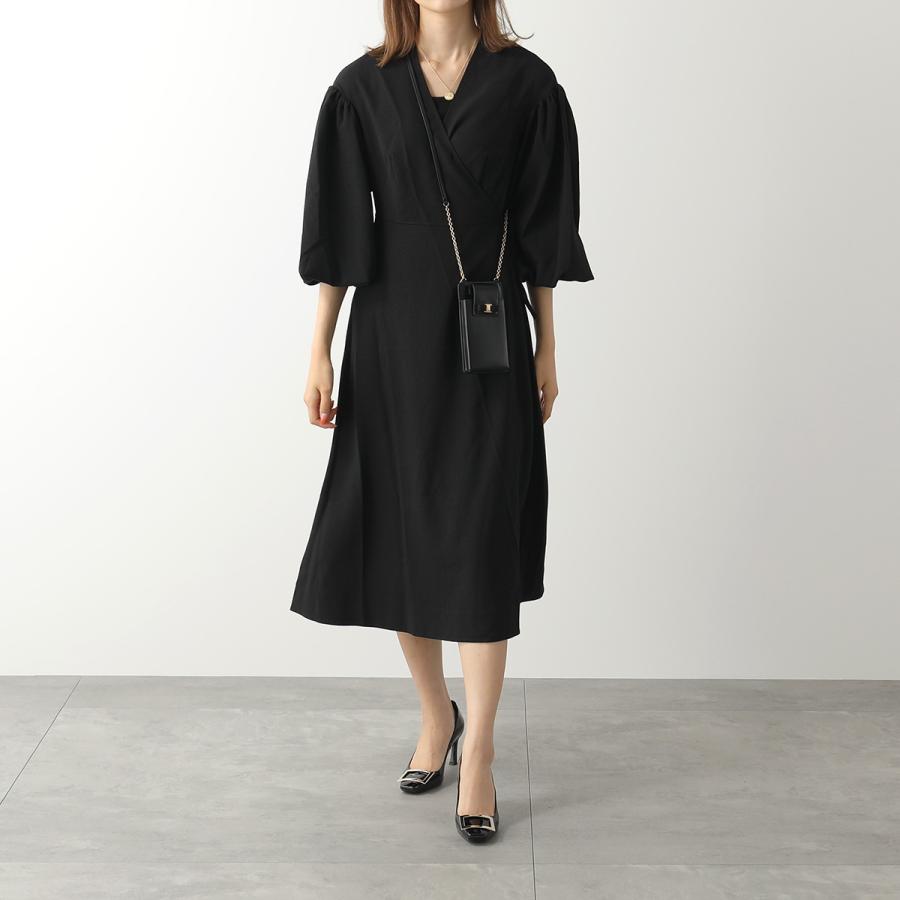 フェラガモ　ヴァラ　ケース　エナメル　黒　キーリング付ポーチ フェラガモ ヴァラ ケース エナメル 黒 キーリング付ポーチ フェラガモ