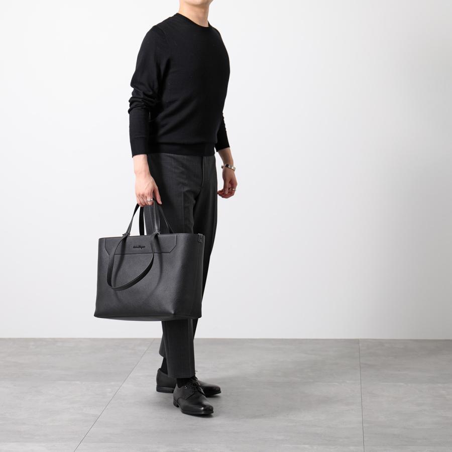 FERRAGAMO フェラガモ トートバッグ 24 0634 メンズ レザー ロゴ FERRAGAMO フェラガモ トートバッグ 24 0634 メンズ レザー ロゴ