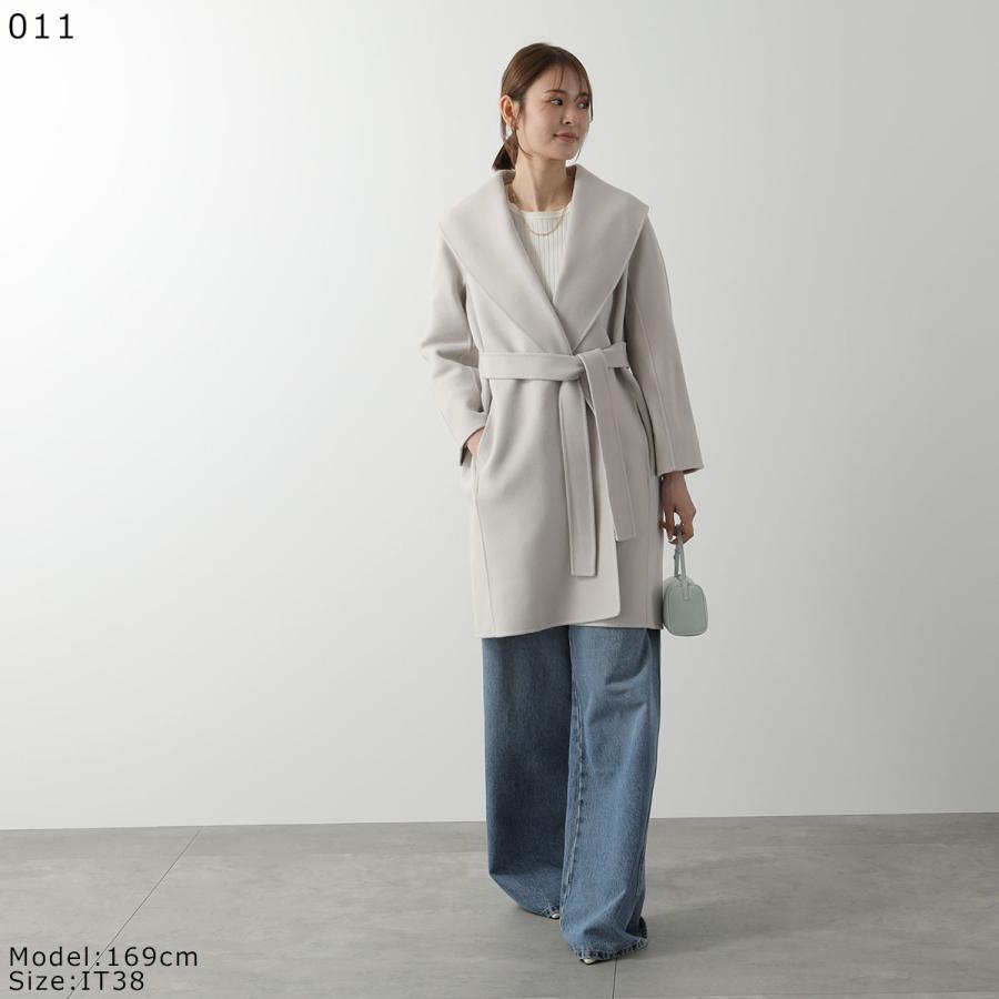 未使用に近い★MaxMara★バージンウール100％★ミントグリーンガウンコート S MAXMARA（エスマックスマーラ） エス マックスマーラ ガウンコート