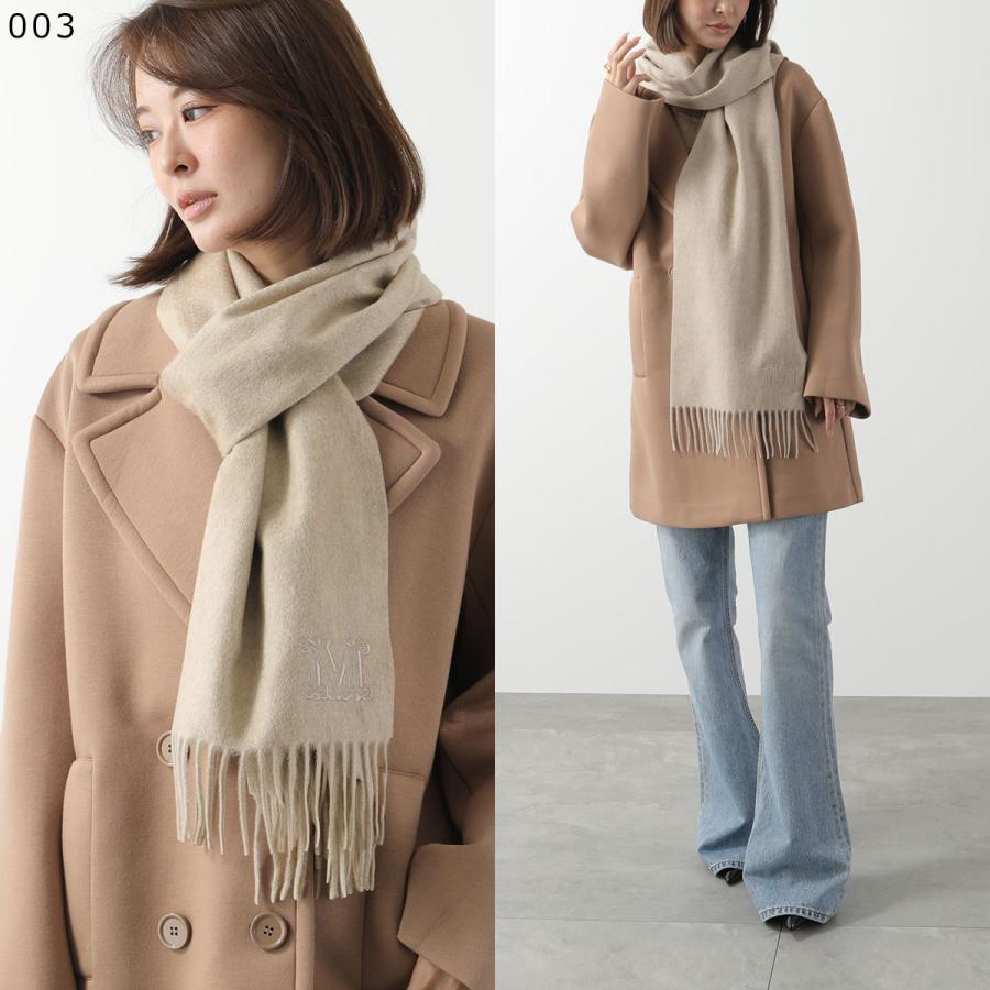 マックスマーラ　カシミヤ　ダブルフェイス　ストール Max Mara（マックスマーラ） マフラー WSDALIA ダリア レディース