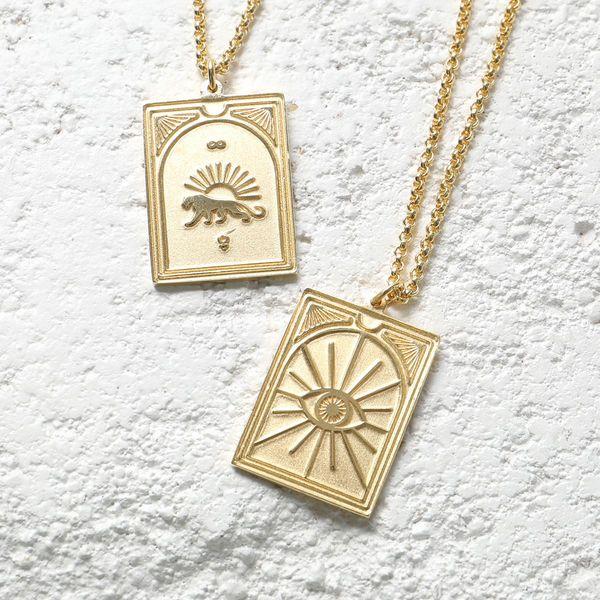 【訳あり】TOM WOOD Tarot Necklace ゴールド シルバー TOM WOOD（トムウッド） ネックレス Tarot Pendant Gold 21.5inch
