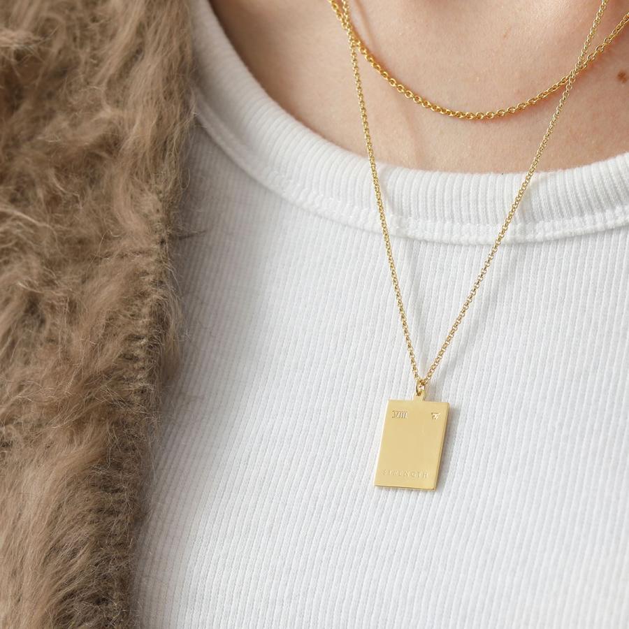 TOM WOOD TOMWOOD トムウッド ネックレス Tarot Pendant Gold TOM WOOD TOMWOOD トムウッド ネックレス Tarot Pendant Gold