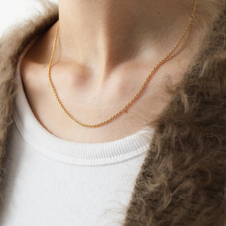 TOM WOOD TOMWOOD トムウッド ネックレス Rolo Chain Gold TOM WOOD TOMWOOD トムウッド ネックレス Rolo Chain Gold