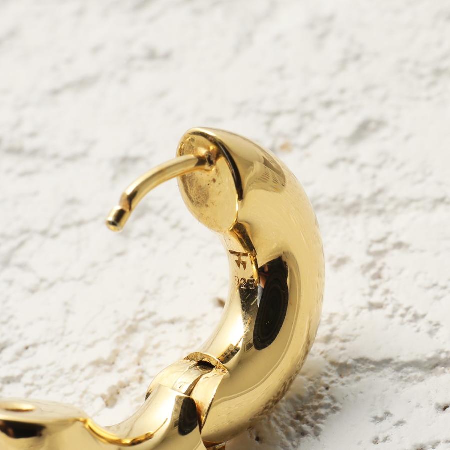 TOM WOOD TOMWOOD トムウッド ピアス Chunky Hoops Small Gold TOM WOOD TOMWOOD トムウッド ピアス Chunky Hoops Small Gold