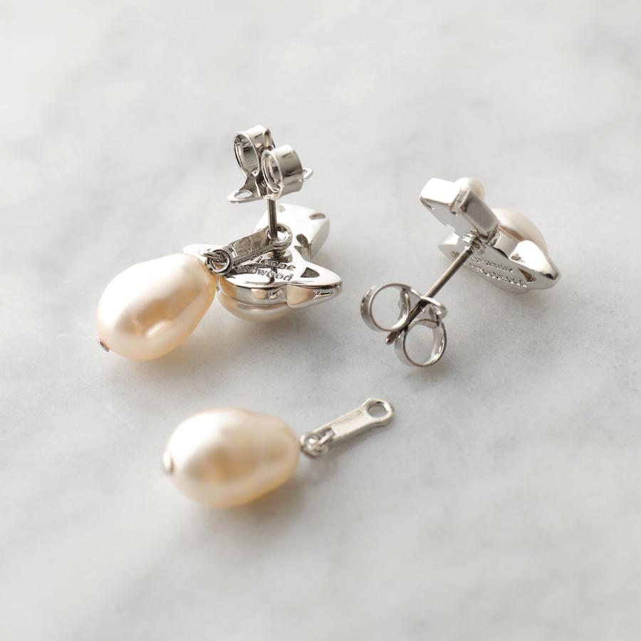 Vivienne Westwood ヴィヴィアンウエストウッド ピアス INASS EARRINGS 62020104 レディース アクセサリー オーブ パール カラー2色の画像
