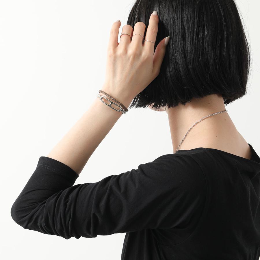 HERMES エルメス ブレスレット ROULISDOUBLE ルリ ダブル ドゥブル・トゥール H071727FP H071727FO レディース スイフト レザー 2連 カラー7色の画像