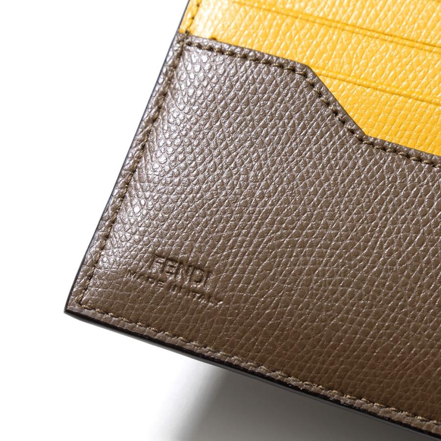 FENDI フェンディ 二つ折り財布 7M0339 AJJ8 メンズ コーテッド FENDI フェンディ 二つ折り財布 7M0339 AJJ8 メンズ コーテッド
