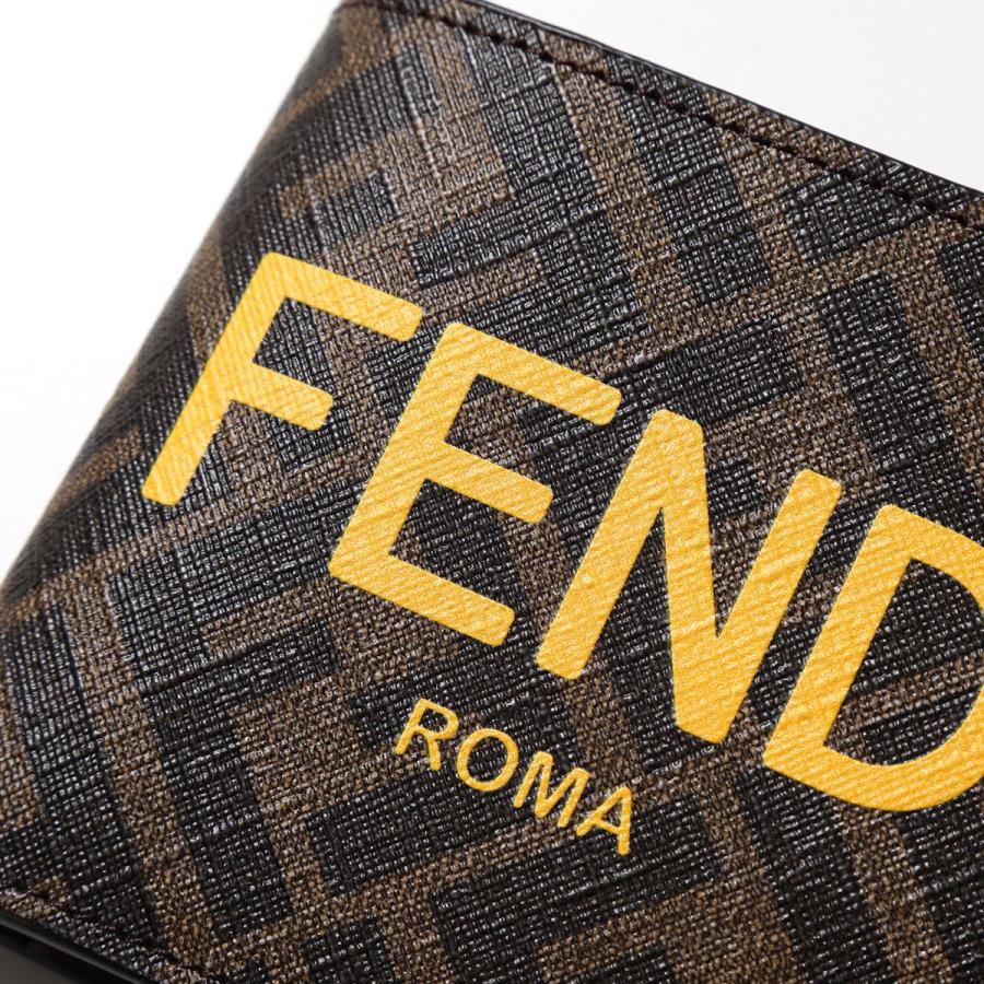 FENDI フェンディ 二つ折り財布 7M0339 AJJ8 メンズ コーテッド FENDI フェンディ 二つ折り財布 7M0339 AJJ8 メンズ コーテッド