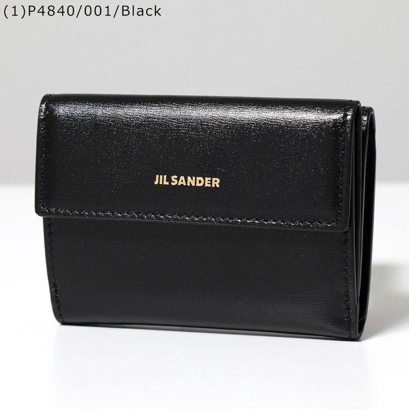 JIL SANDER 三つ折り財布 ブラック コンパクト Baby wallet JIL SANDER（ジルサンダー） 三つ折り財布 BABY WALLET ベビー