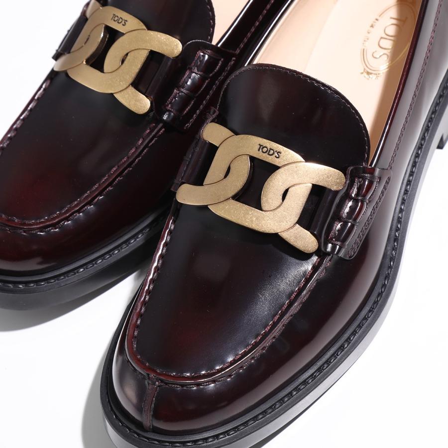 TODS トッズ ローファー XXW59C0EN90 SHA レディース KATE ケイト レザー メタルチェーン シューズ 革靴 カラー2色｜s-musee｜14