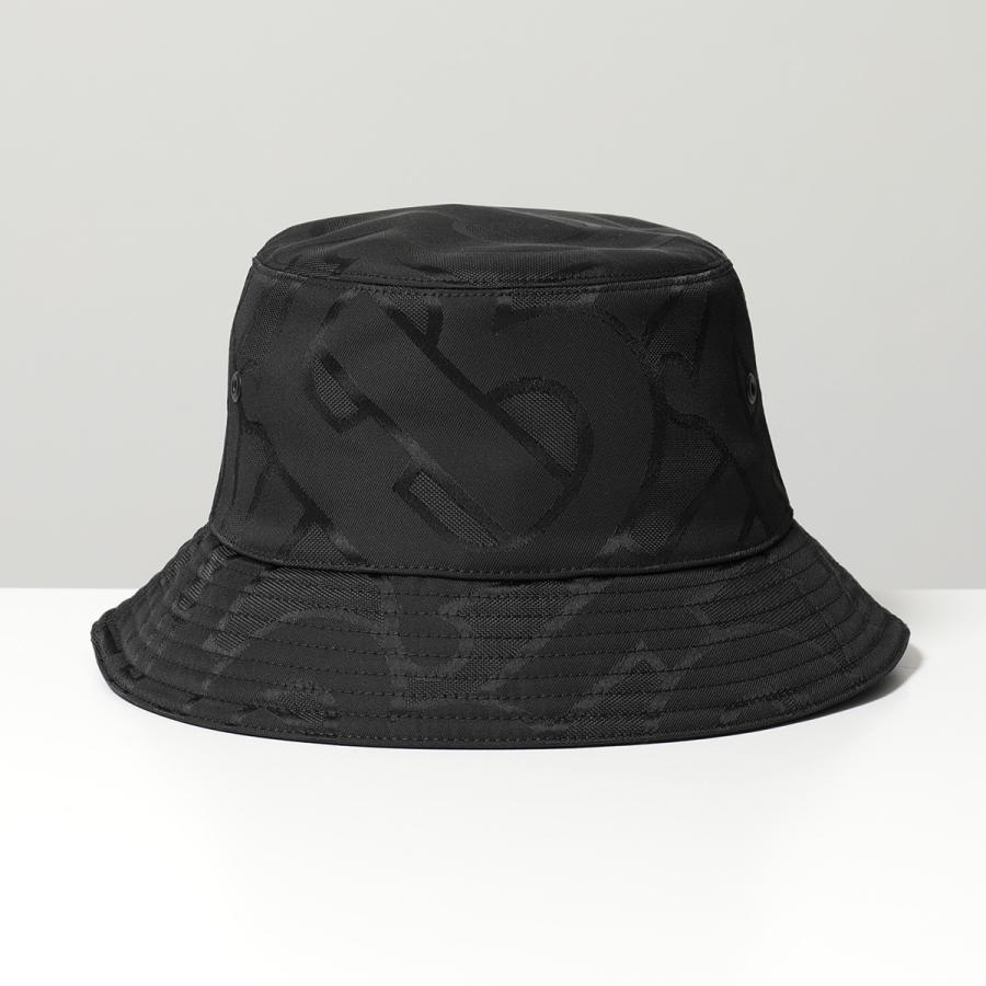 BURBERRY バーバリー バケットハット MONOGRAM PRINT BUCKET HAT 8048768 メンズ TBロゴ  モノグラムジャカード ロゴメタル 帽子 A1208/CHARCOAL