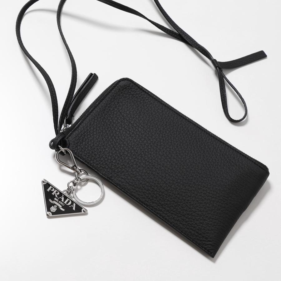PRADA プラダ キーリング 2PS057 66A メンズ トライアングルロゴ PRADA プラダ キーリング 2PS057 66A メンズ トライアングルロゴ