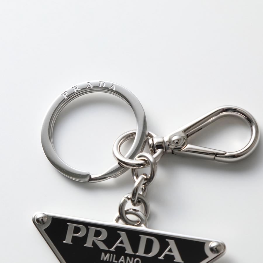 PRADA プラダ キーリング 2PS057 66A メンズ トライアングルロゴ PRADA プラダ キーリング 2PS057 66A メンズ トライアングルロゴ